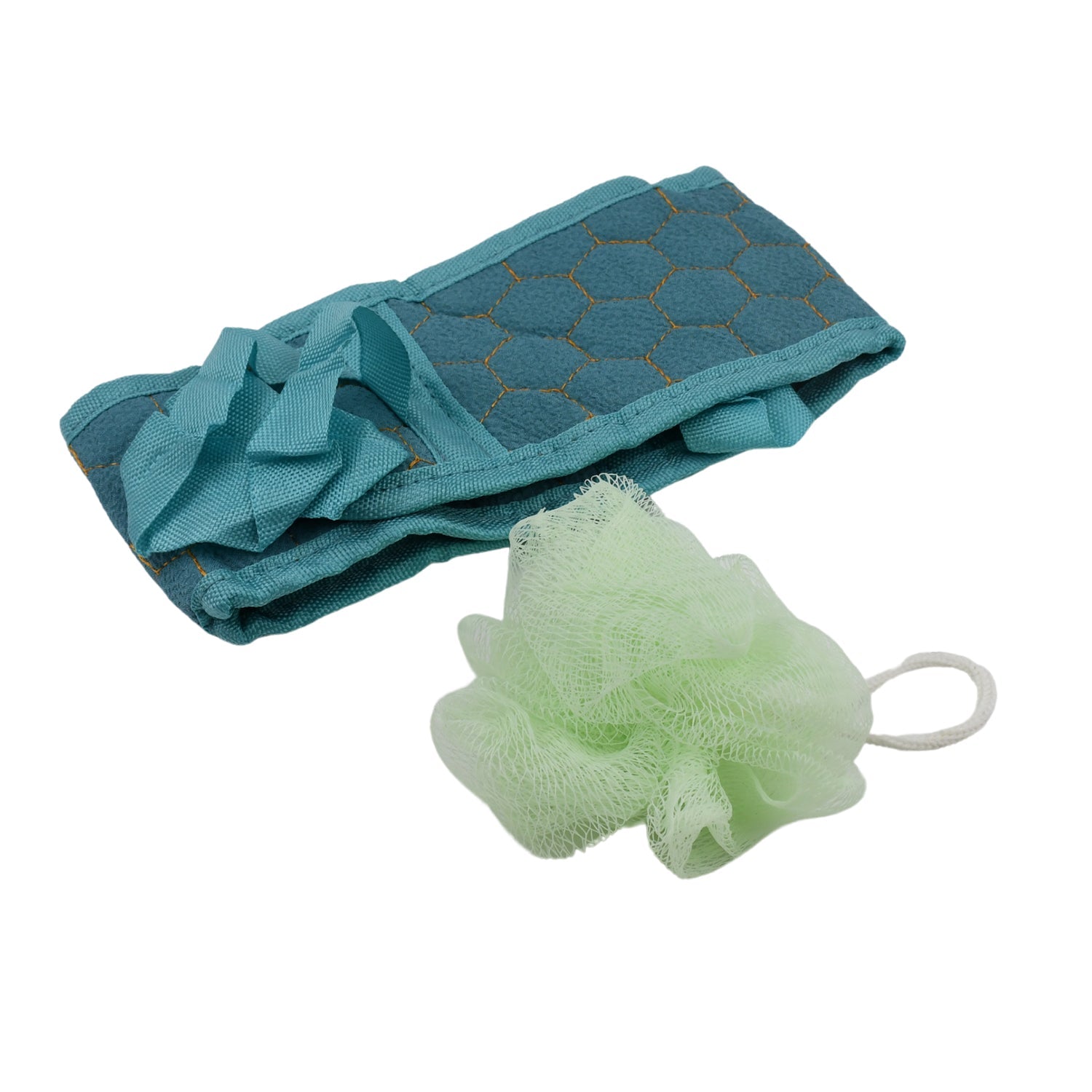 Bath Shower Set Scrubber Loofah Sponge Pouf, Bath Brush Extra Long Dual Sided Scrubber Long Lasting Deep Clean Super Soft, Body Scrubber For Men Woman (2 Pcs Set) Bath Shower Set Scrubber Loofah Sponge Pouf, Bath Brush Extra Long Dual Sided Scrubber Long Lasting Deep Clean Super Soft, Body Scrubber For Men Woman (2 Pcs Set)